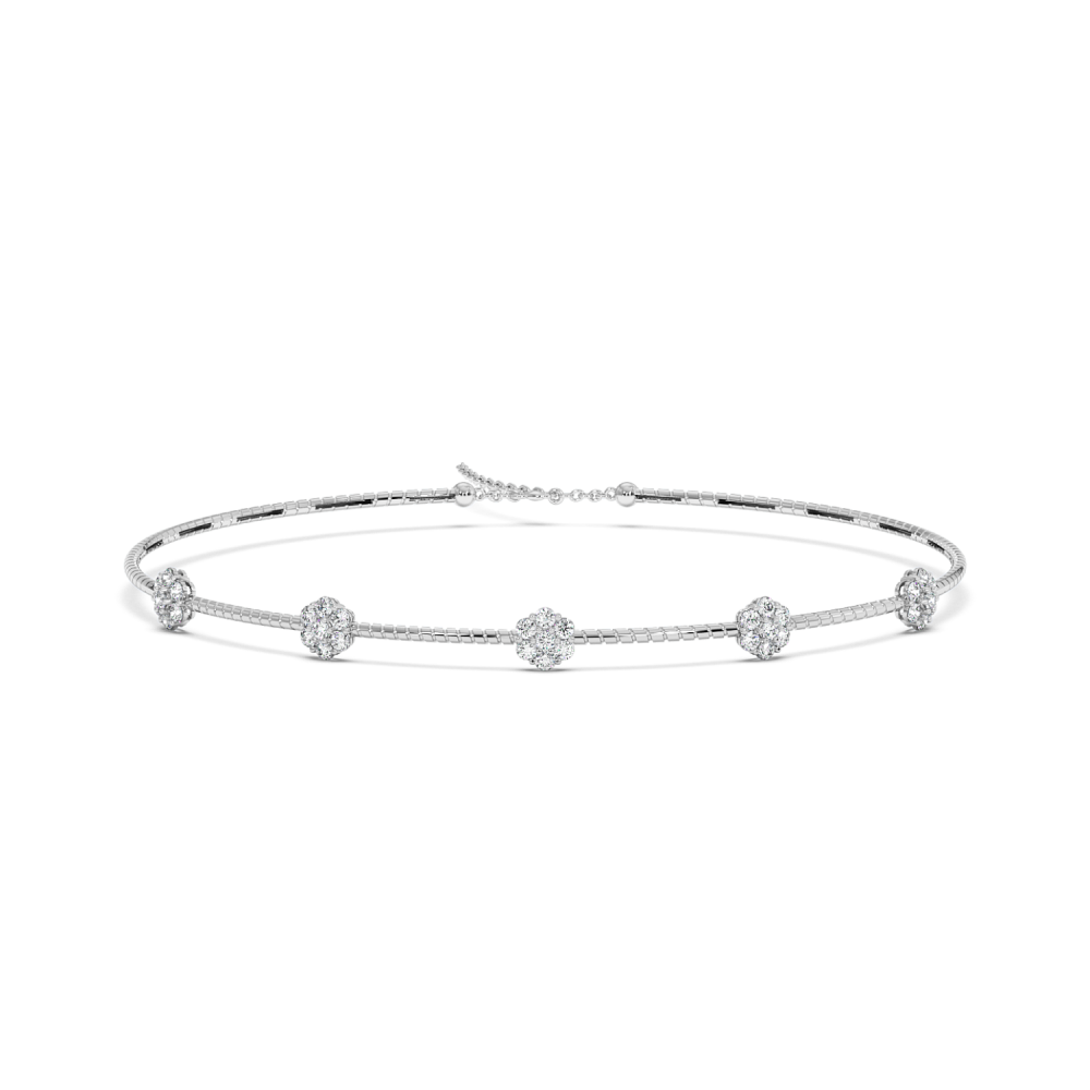 3.85ct Diamond Choker