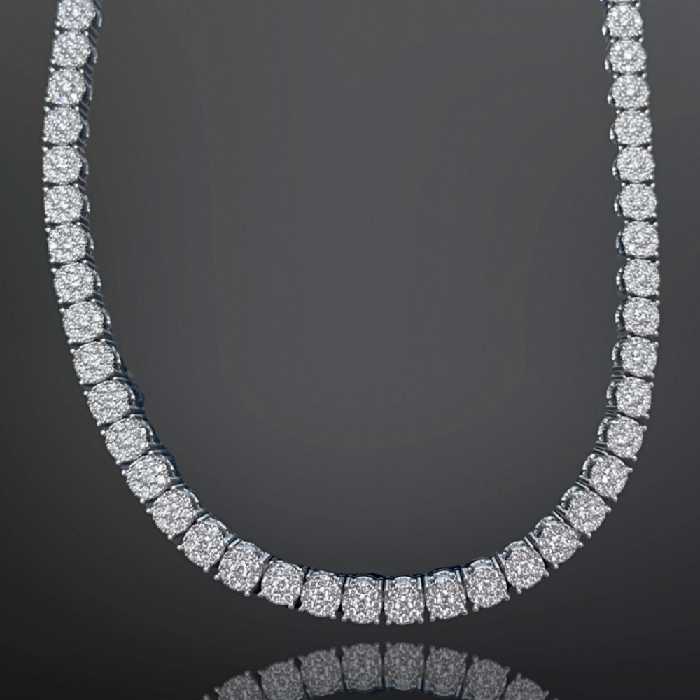 8.50 ct diamond choker