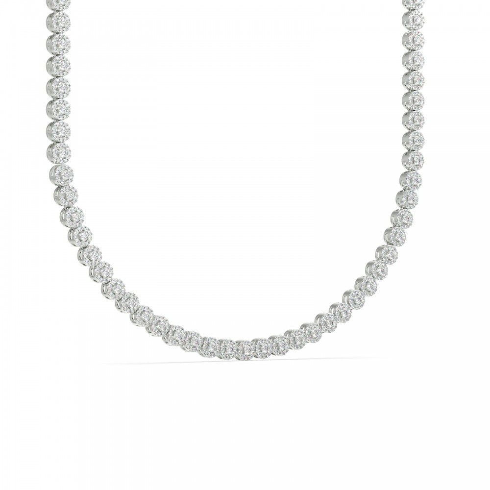 8.51 ct diamond necklace
