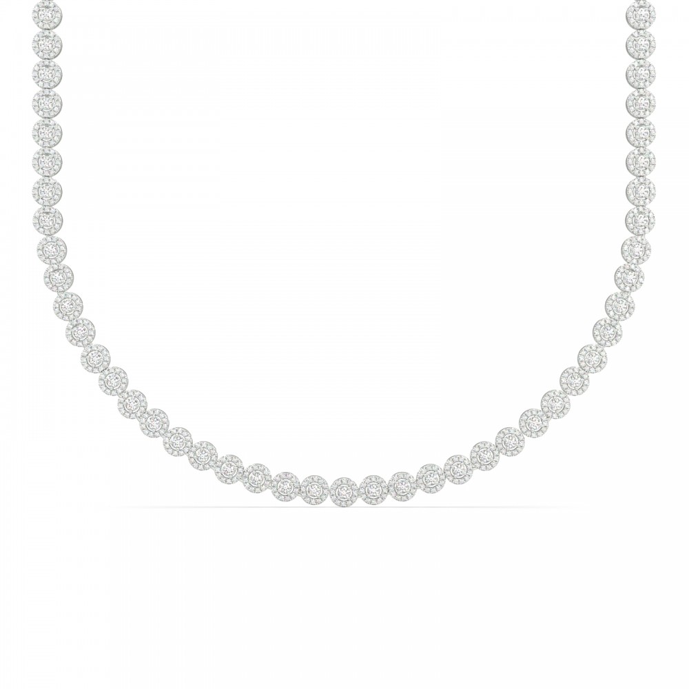 8.51 ct diamond necklace