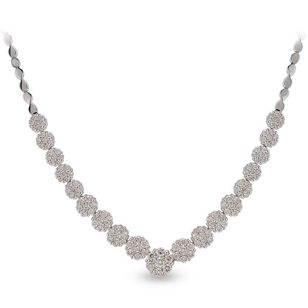 2.20 ct diamond necklace