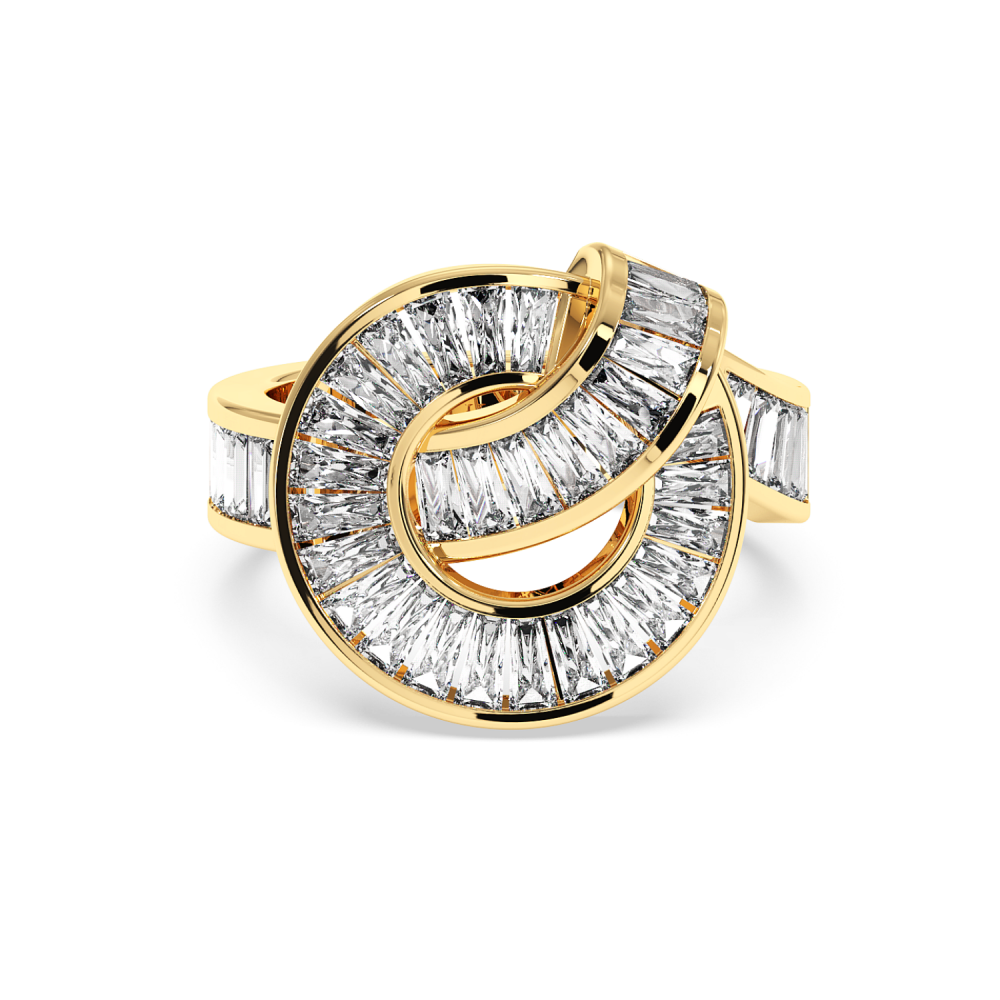 1.60 ct Baget diamond ring