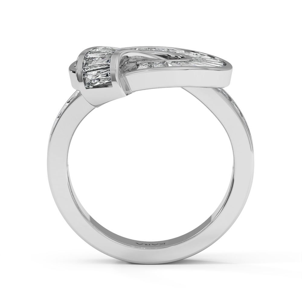 1.60 ct Baget diamond ring