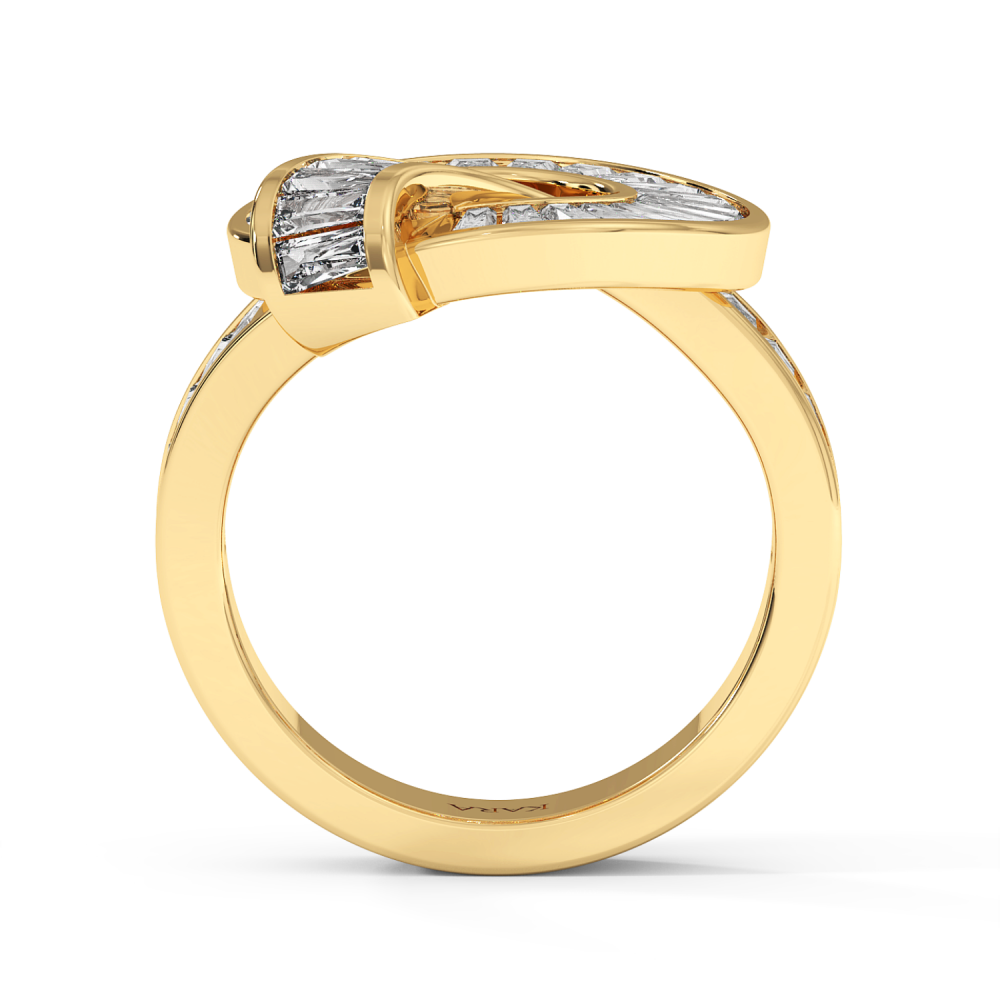 1.60 ct Baget diamond ring