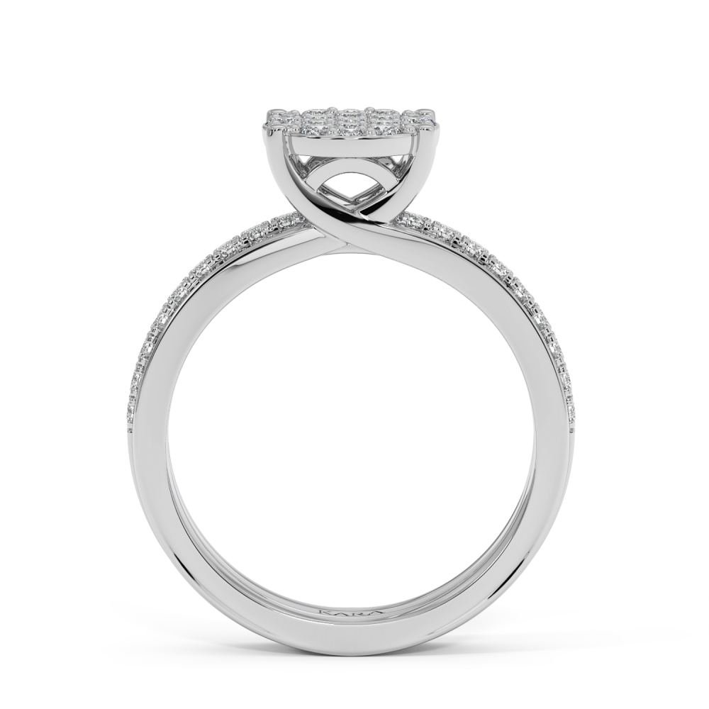 0.42ct diamond ring