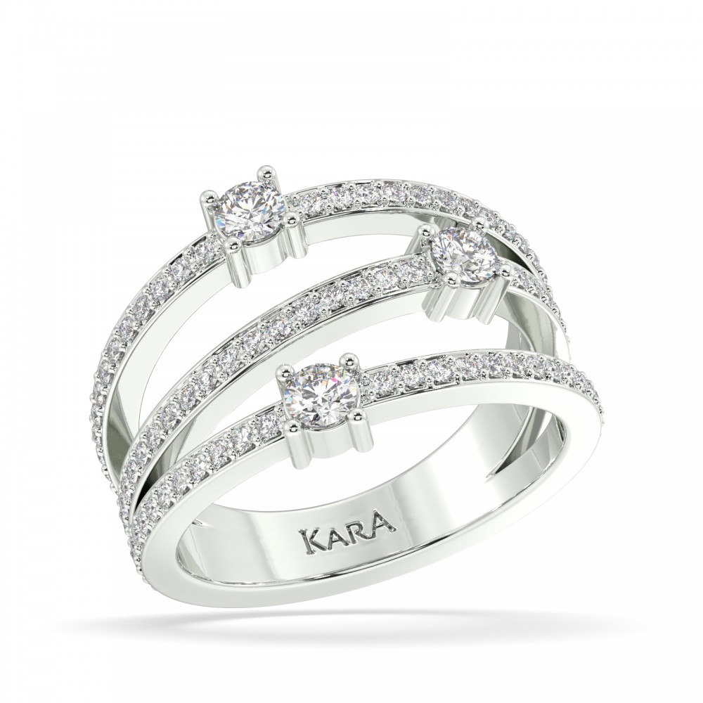 0.88ct Diamond Ring