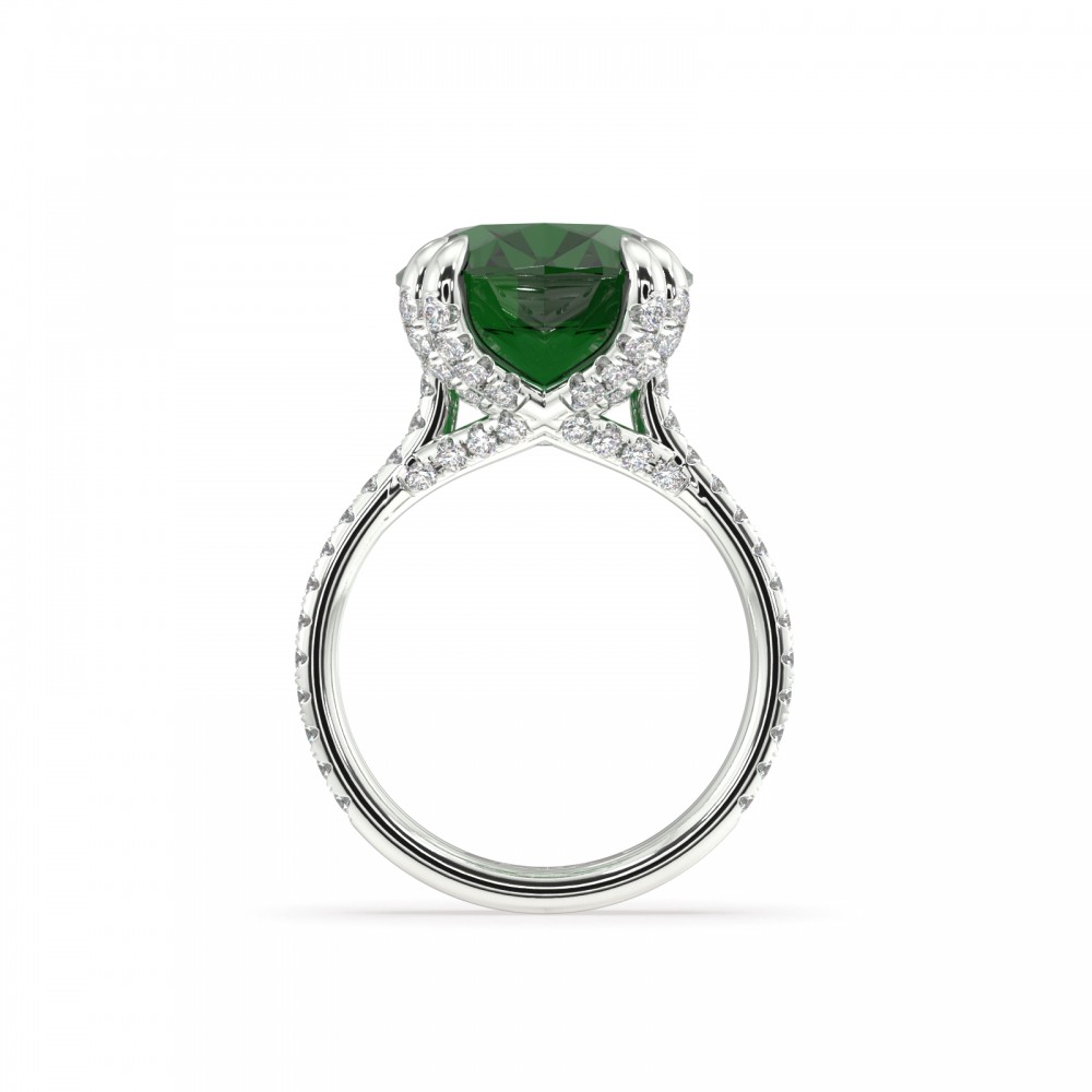 Ring with 1.05 ct. Diamonds and 10.43 ct. Byron