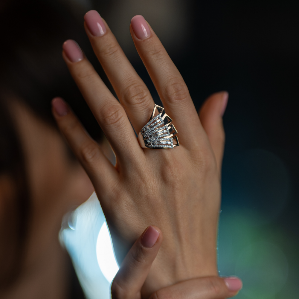 0.84 ct diamond ring