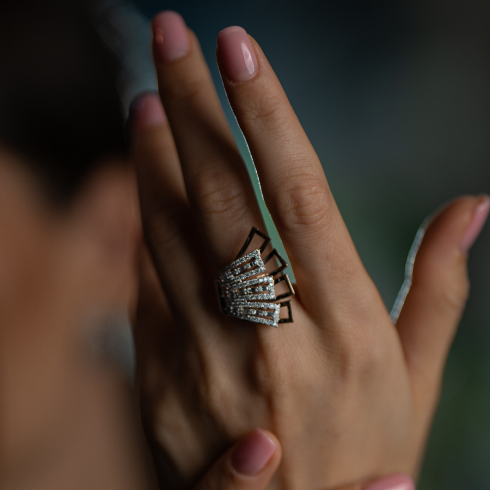 0.84 ct diamond ring