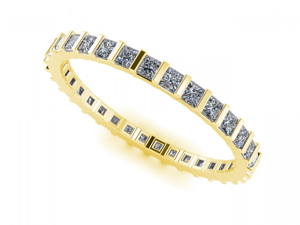 Eternity 2.00 ct Princess Diamond Eternity Ring