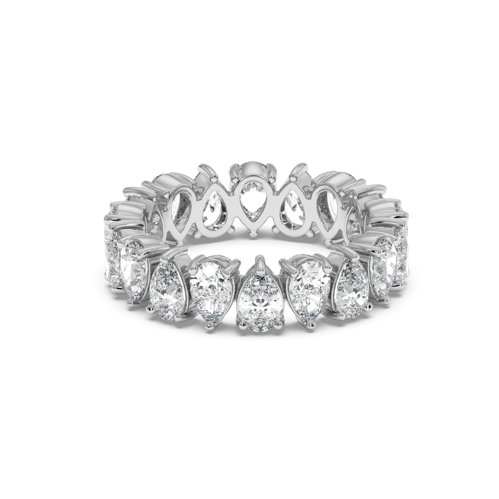 Eternity 3.60ct Pear Cut Diamond Eternity Ring/WRING