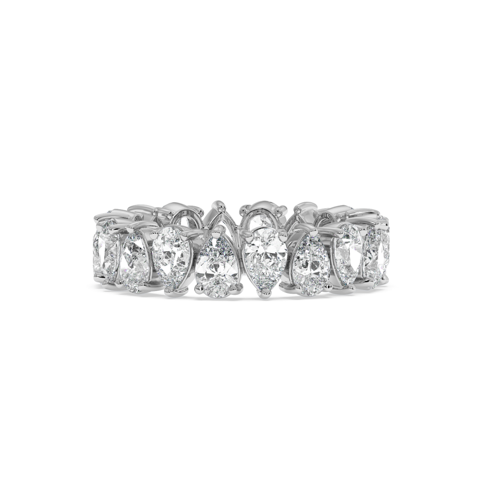 Eternity 3.60ct Pear Cut Diamond Eternity Ring/WRING