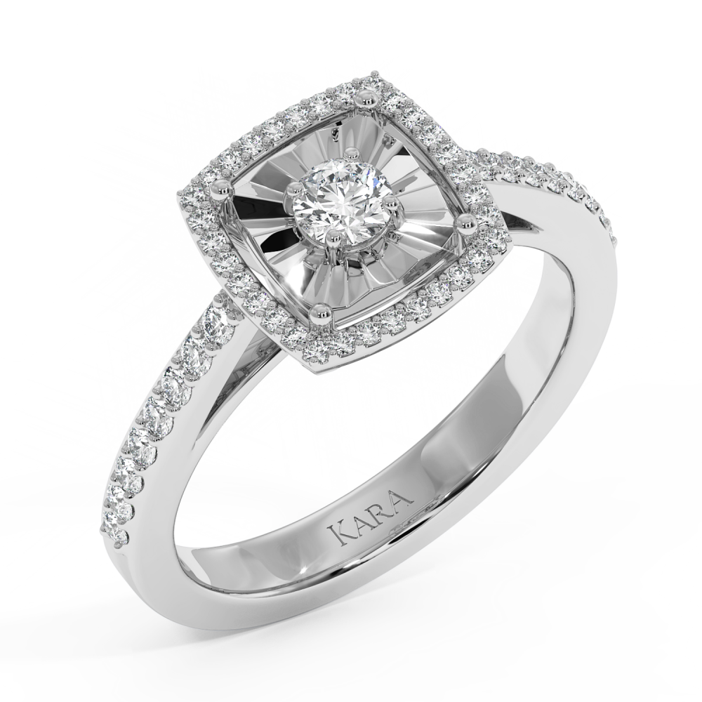 0.43ct diamond ring