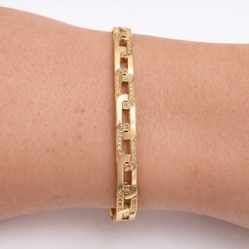 0.65 ct Brown Diamond Bracelet