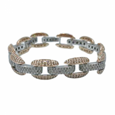 7.24 ct Brown Diamond Bracelet