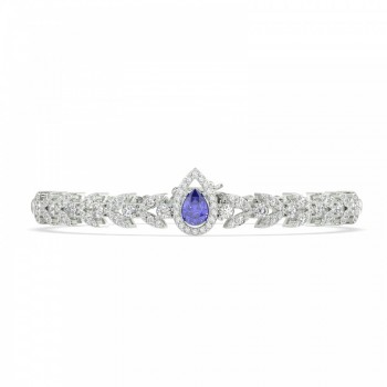 Bracelet with 1.34 ct Diamonds and 0.68 ct Tanzanite