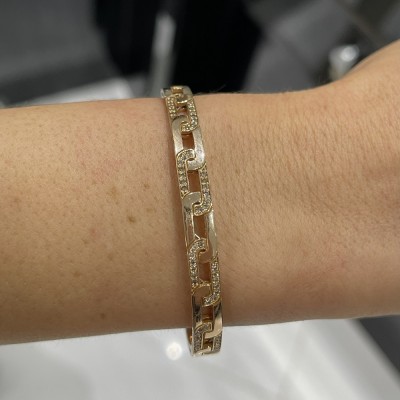 0.65 ct Brown Diamond Bracelet
