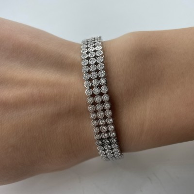 3.91 ct Diamond Bracelet