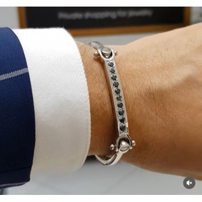 2.00 ct Black Diamond Bracelet