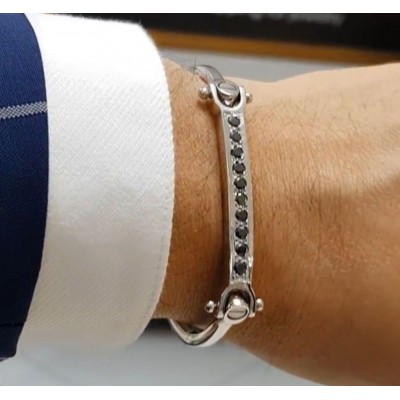 2.00 ct Black Diamond Bracelet