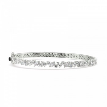 Pear/Marquise 1.49 ct Pear/Marquise diamond bracelet with 0.74 ct round diamonds