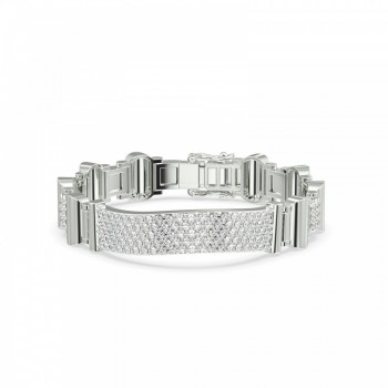 2.42ct round diamond bracelet
