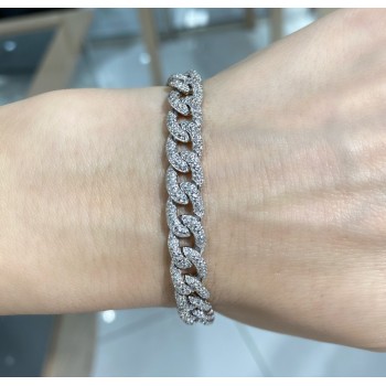 4.97 ct diamond bracelet