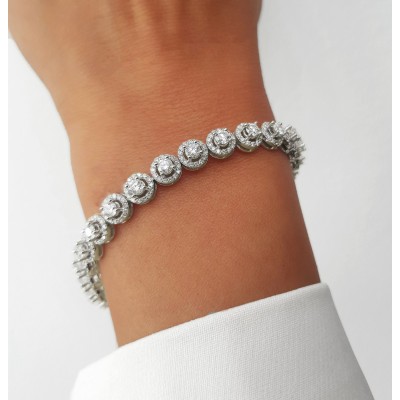 4.32 ct Diamond Bracelet
