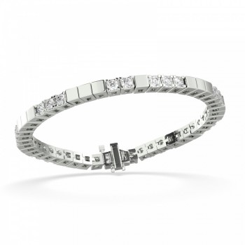 Tennis bracelet with 2.21 ct diamonds