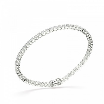 Tennis bracelet with 2.30 ct diamonds