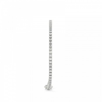 Tennis bracelet with 2.63 ct diamonds