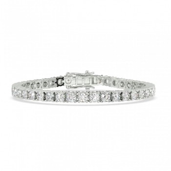 8.09 ct Diamond Tennis Bracelet