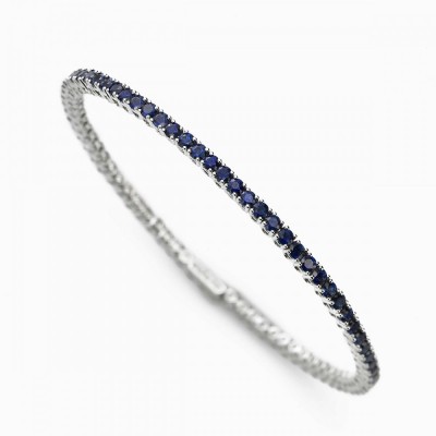 3.07 ct sapphire tennis bracelet