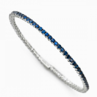 3.63 ct sapphire tennis bracelet