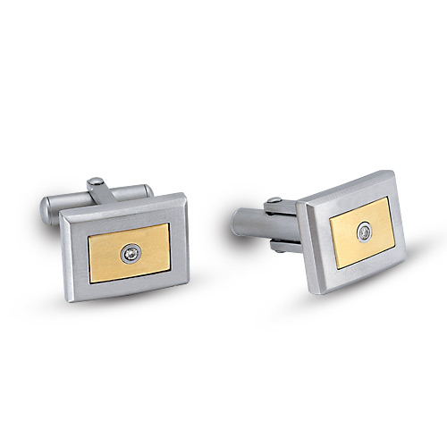 0.04 ct diamond shirt studs