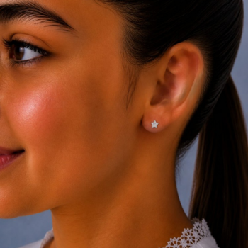 0.01ct Diamond Earrings