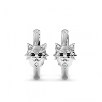 0.02 ct Diamond Earrings