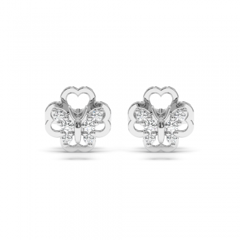 0.05 ct diamond earrings