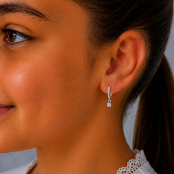0.07ct Diamond Earrings