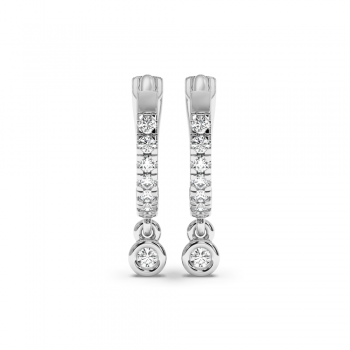 0.07ct Diamond Earrings