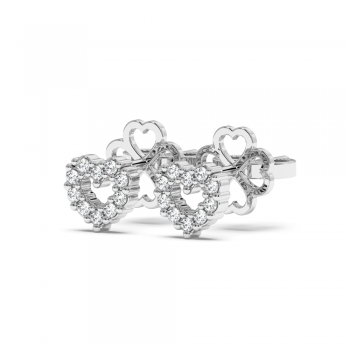 0.08ct Diamond Earrings