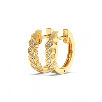 0.10 ct Diamond Earrings