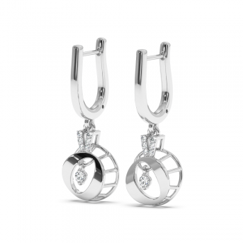 0.10ct Diamond Earrings