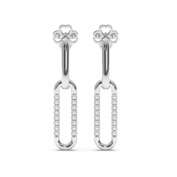 0.19ct diamond earrings