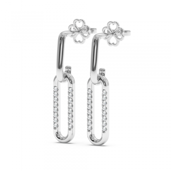 0.19ct diamond earrings