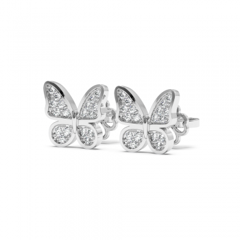 0.23 ct diamond earrings