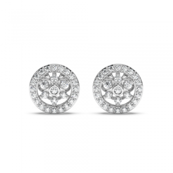 0.24 ct diamond earrings