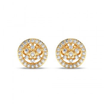 0.24 ct diamond earrings