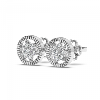 0.25 ct diamond earrings
