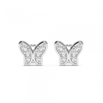 0.26 ct diamond earrings